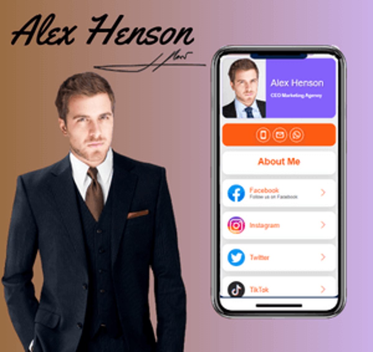 Businessman Vcard.